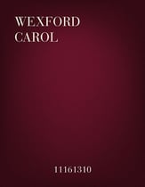 Wexford Carol SATB choral sheet music cover